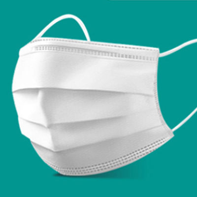 breathable medizinische Wegwerfgesichtsmaske, 3 Falte FDA-gebilligte Gesichtsmasken