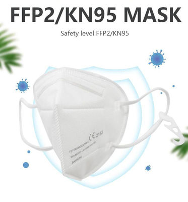 17.5x9.5cm Maske Respirator-KN95, Wegwerfmaske NB2834 FFP2