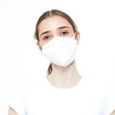 Faltbare Antiverschmutzungs-Wegwerfstaubschutzmasken der Filter-Wegwerf-Masken-KN95