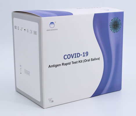 Schritt-Test Munddes speichel-Test-Covid-19 Antigen-schneller Test-der Ausrüstungs-95% der Empfindlichkeits-eine