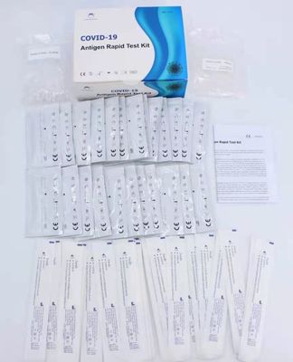 Antigen-schnelle Diagnosetest-Ausrüstung, nasaler Putzlappen/Rachenabstrich-Test-Ausrüstungen
