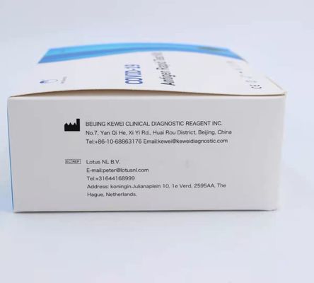 Schnelle Diagnosetest-Ausrüstungen der kehlecovid-19, nasaler Putzlappen-schnelle Diagnosetest-Ausrüstung