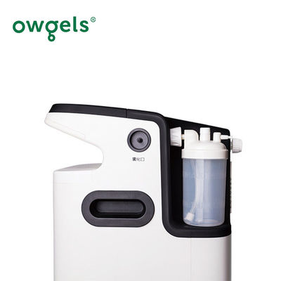 Weißer medizinischer Sauerstoff-Plastikverdichter 350va 5l mit intelligentem Warnungssystem