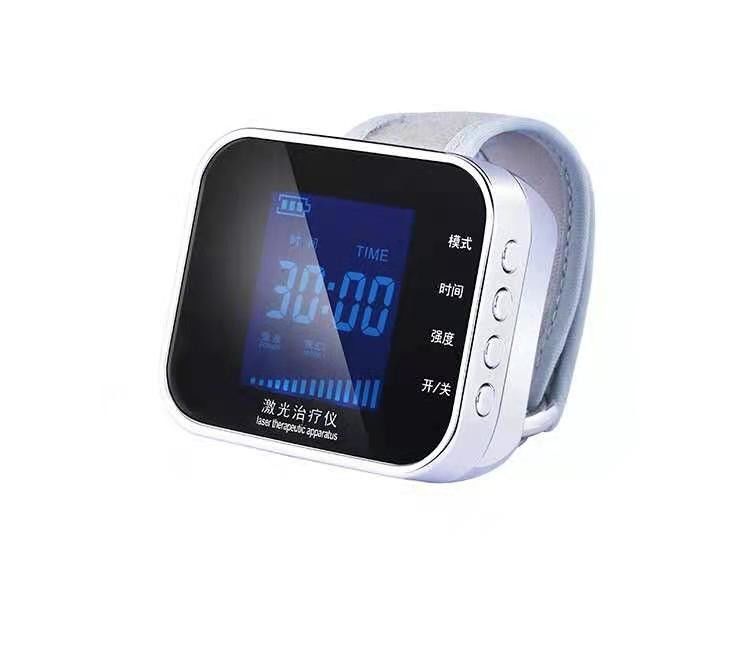 Tragbare Dioden-Laser-Uhr der Laser-Therapie-Armbanduhr-650nm schützen Herz-Gehirn 1kg